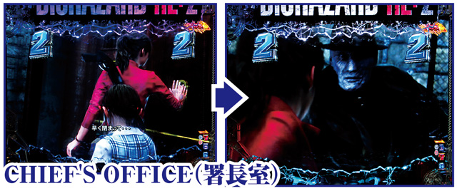 Pバイオハザード RE:2 SURVIVAL CHANCE時主要演出信頼度