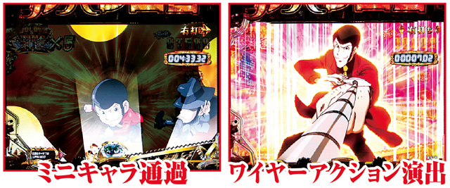 Pルパン三世 THE FIRST 神速GOLDEN TIME中主要演出信頼度