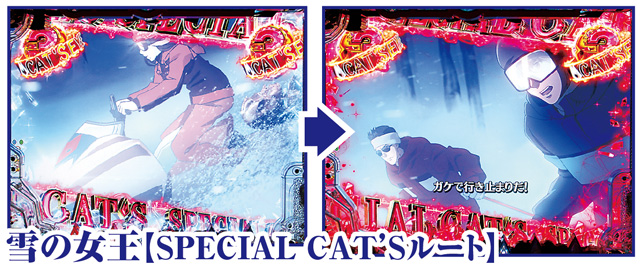 eキャッツ・アイ 通常時主要リーチ演出信頼度