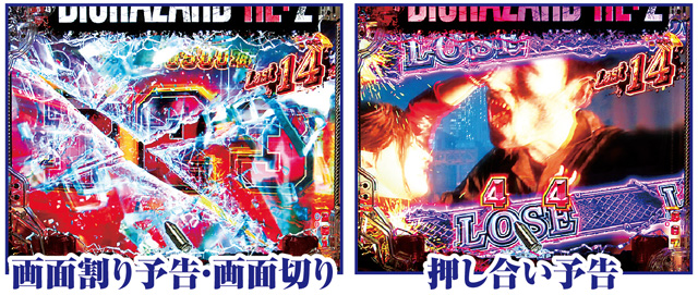 Pバイオハザード RE:2 HAZARD RUSH EXTREME時主要演出信頼度