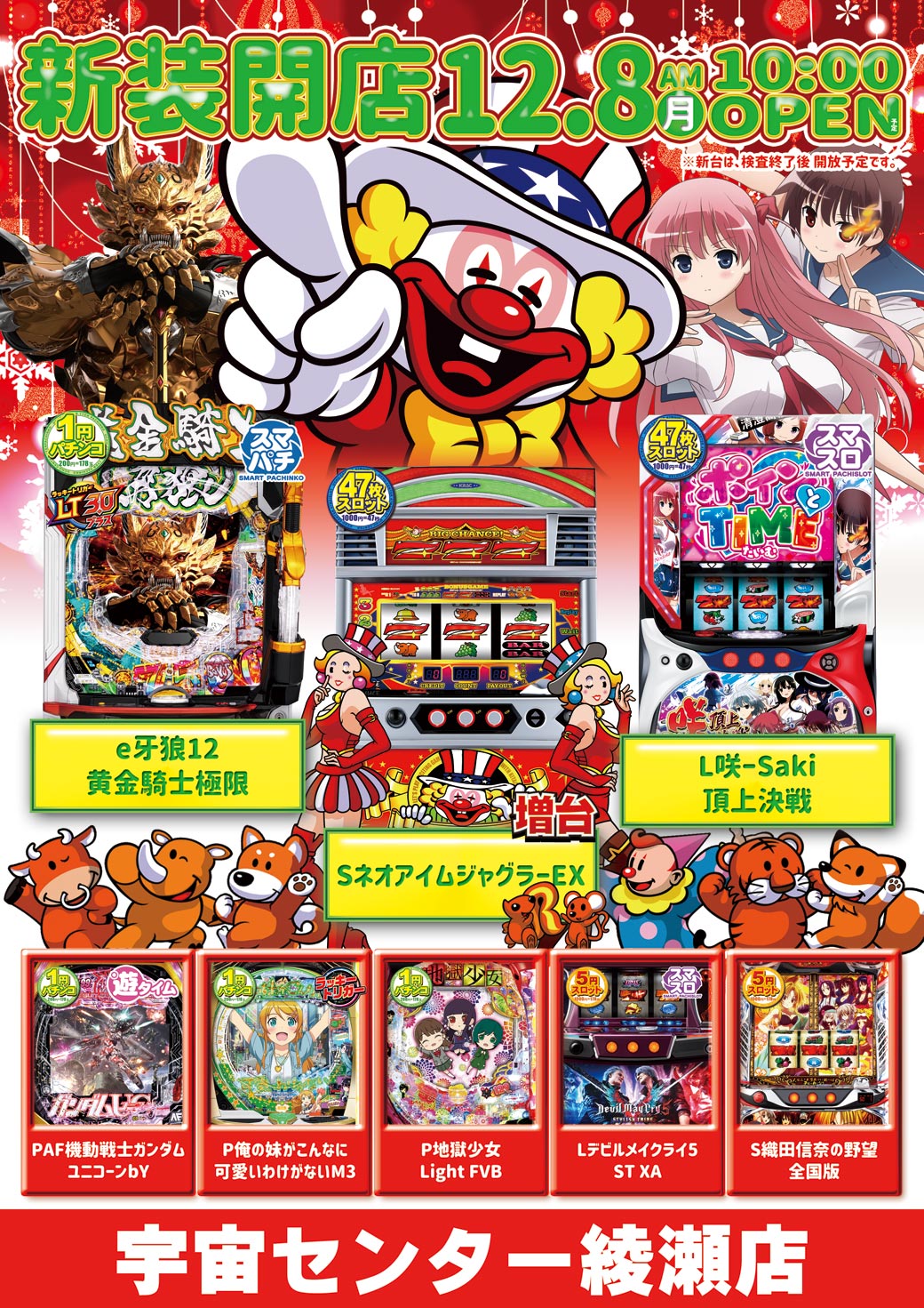 宇宙センター綾瀬店 | 東京都葛飾区 | 777パチガブ