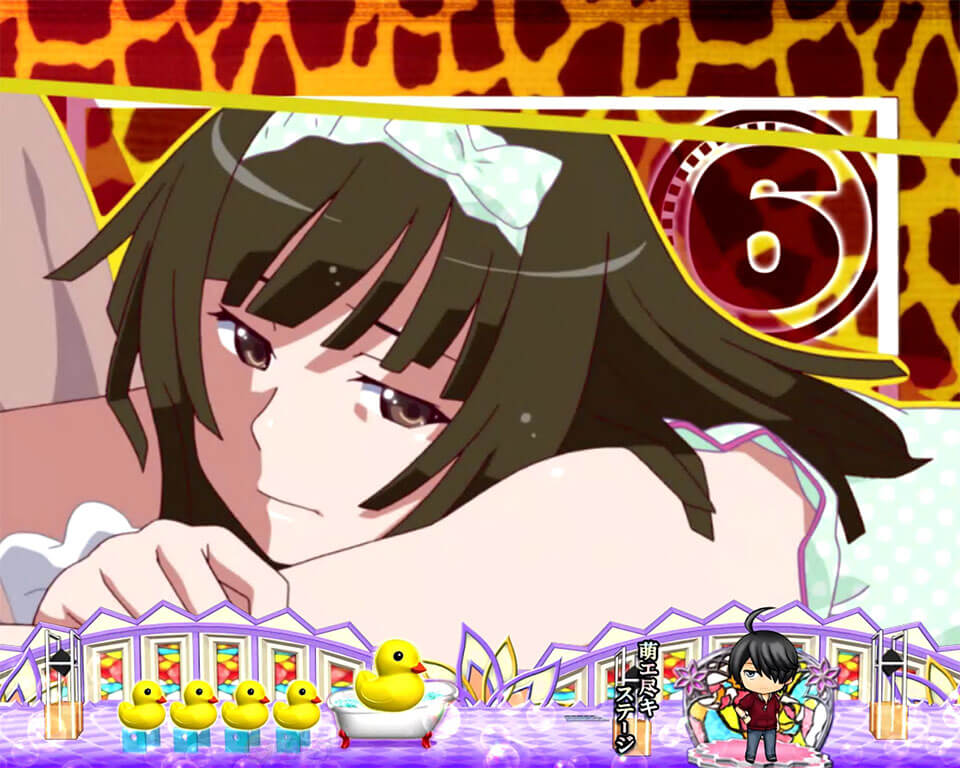 あざとイラストSU_なでこ_キリン柄