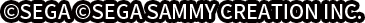 ©SEGA SAMMY CREATION INC.