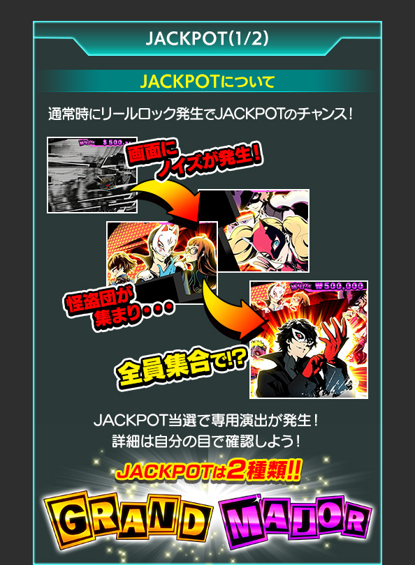 ジャックポットについて