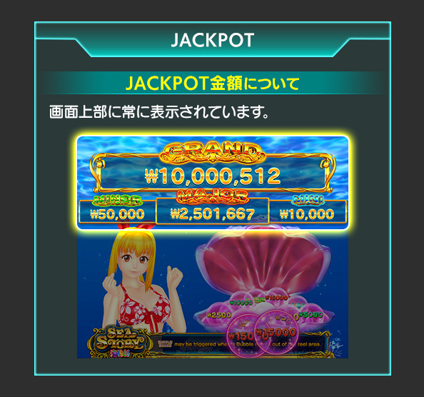 ジャックポットについて