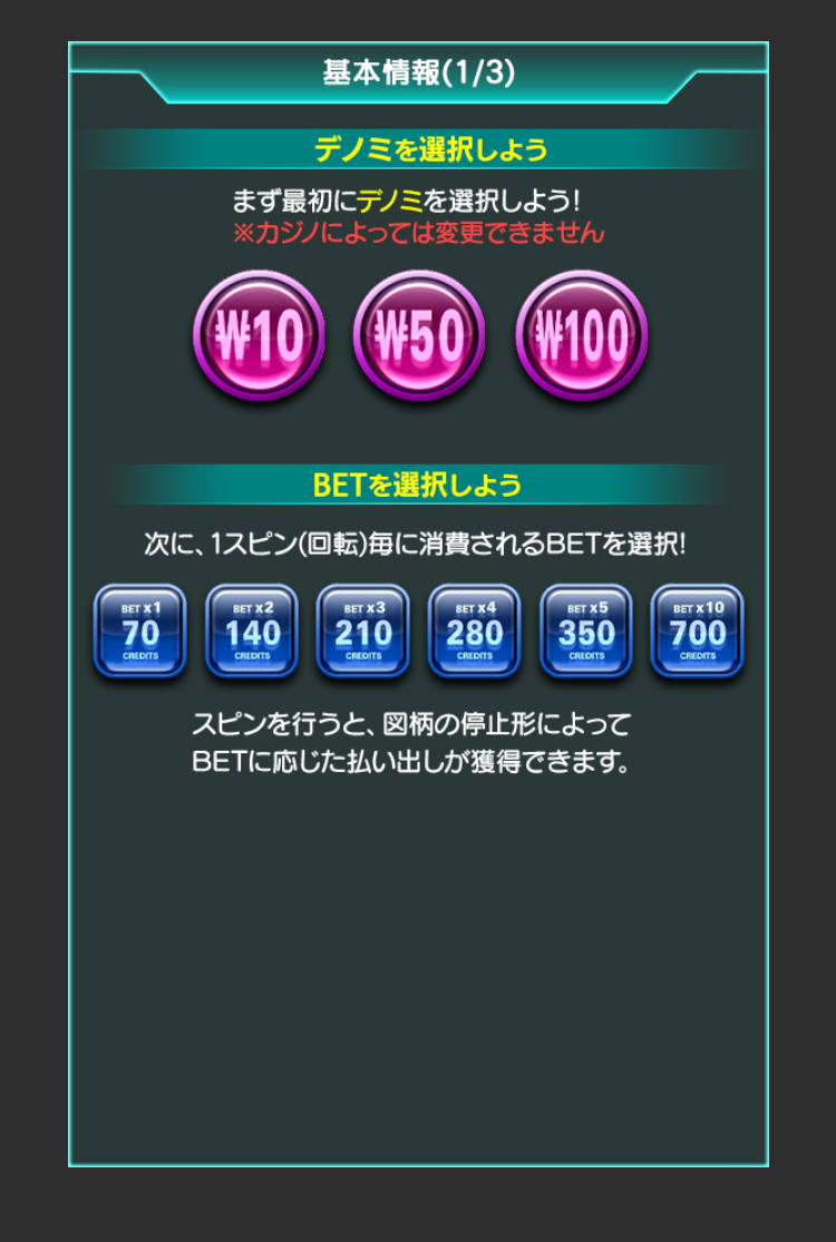 基本情報について